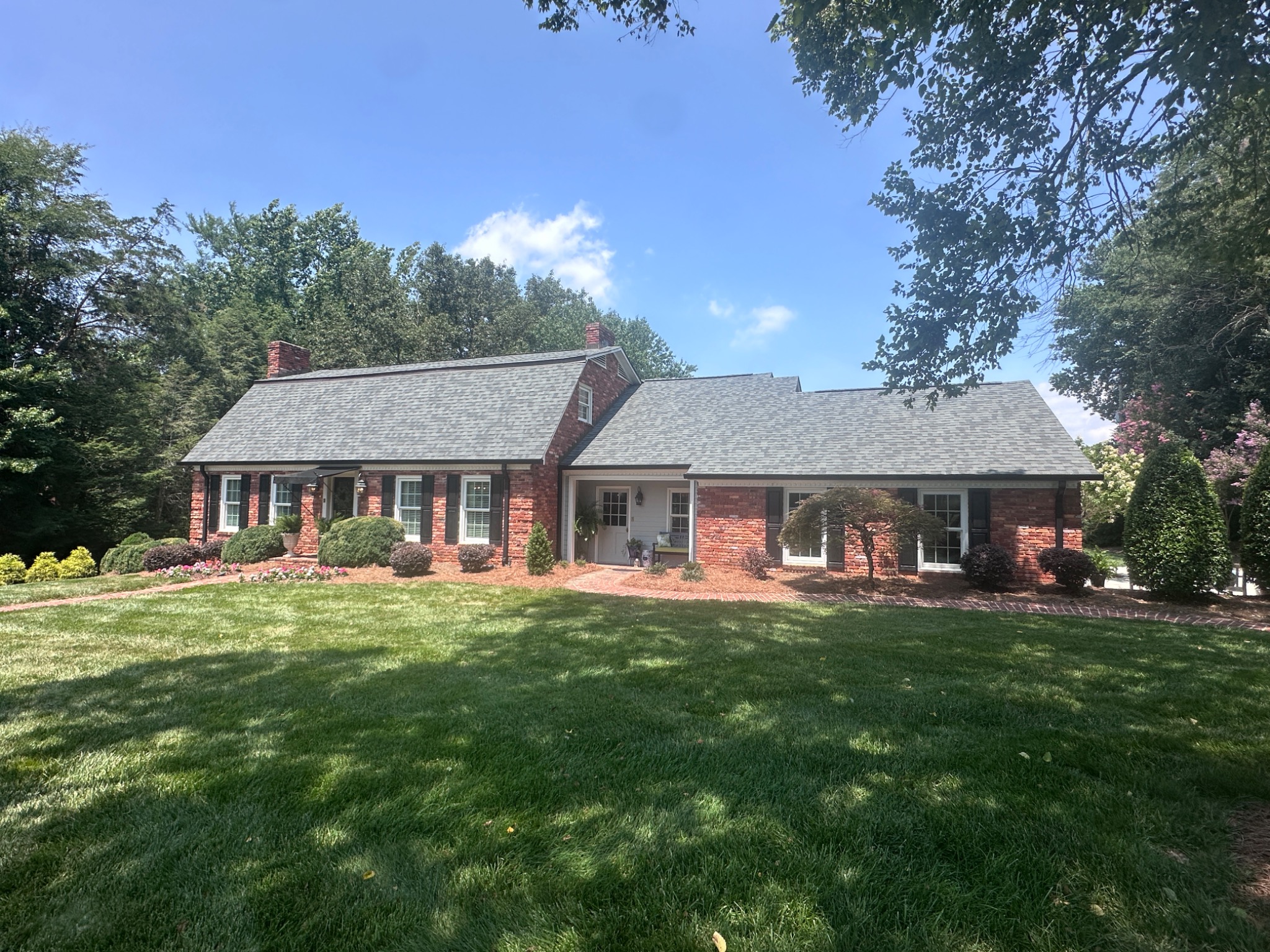 Classic brick exterior