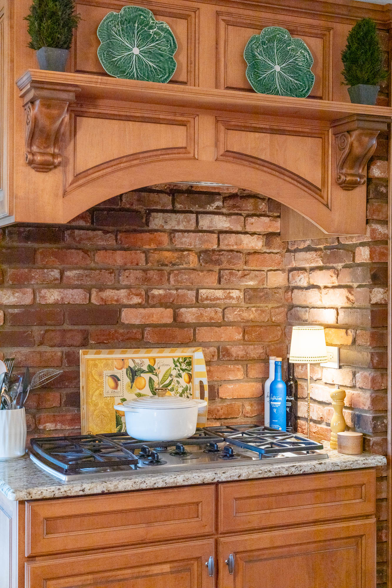 Warm, welcoming kitchen